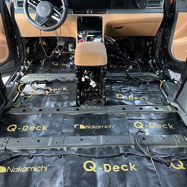 Low Frequency Car Sound Proofing Mat Composite Car Chassis Trunk Noise Reduction