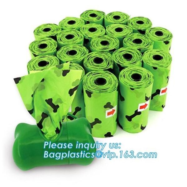 Baby nappy bag with scented diaper sacks, Diapers bag for newborn,disposable diaper sacks, 3 mil packaging biodegradable