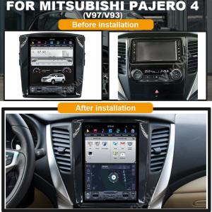 China Vertical Screen Android Car Radio For Mitsubishi Pajero 4 V97 V93 on sale