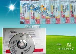China Genuine Windows 7 Home Oem Key , Windows 7 Home Premium Product Key DVD Box wholesale