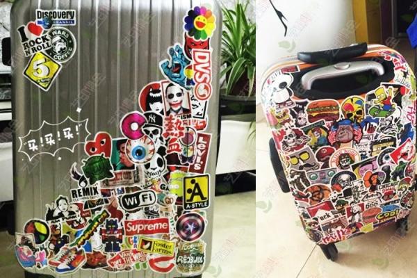 Quality Classic Fashion Style Graffiti Cool Stickers Non Toxic For Moto Car / Suitcase for sale