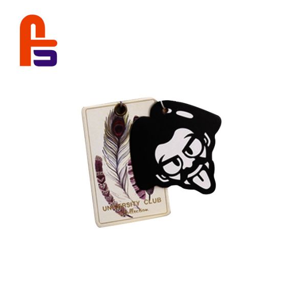 Spot UV Printing Recyclable Hang For Apparel Cardboard Gift Tags