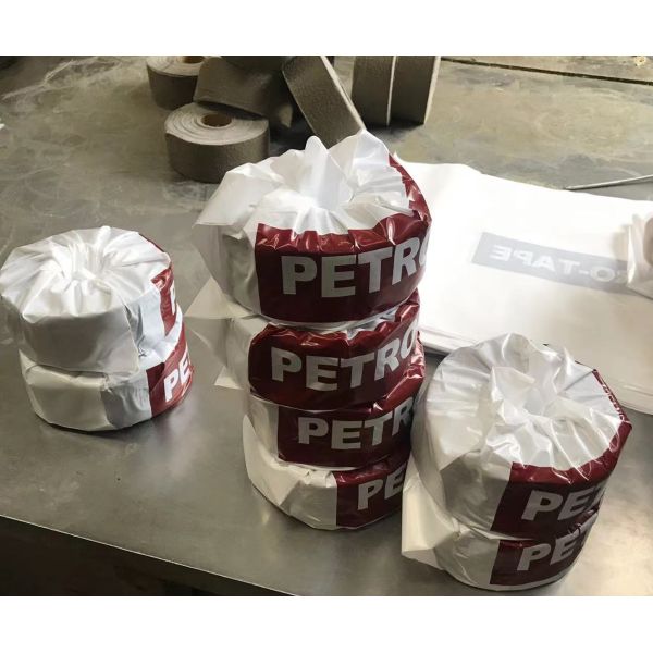 Soft Green Color Color Petrol Tape For Metal Buried Fittings Corrosion Protection