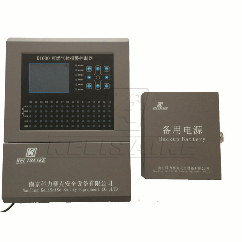 China RS485 Wall Mounted Gas Detector Controller 5A 250V AC With LCD Display wholesale