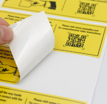 Delicate And Smooth Offset Adhesive Sticker For Office Labels