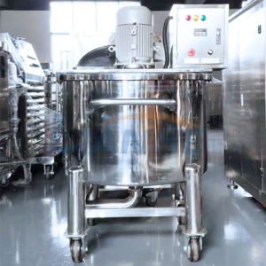 China Liquid Detergent Homogenizer Emulsifier Mixer Machine Single Layer Stainless Steel wholesale