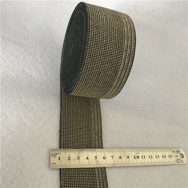 100% Polyethylene Plastic Chair Webbing , 40g/M Lawn Chair Webbing Material