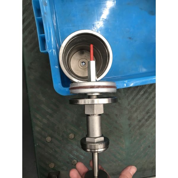 2/2 Way Piston Operated Stainless Steel body Thread Pneumatic Angle Seat Valve for steam water oil