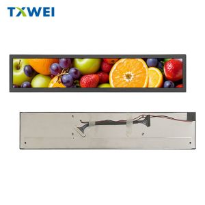 China Customized 19 inch 1920*320 bar screen LCD display module with long bar screen advertising display bar screen wholesale