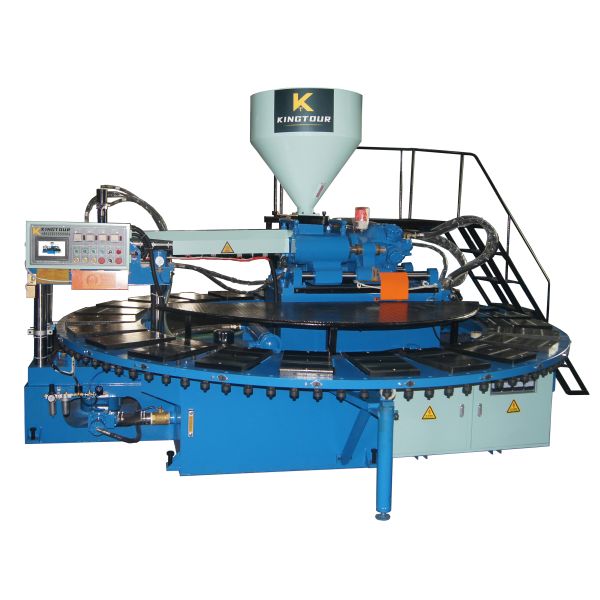 24 Station PVC Slipper Making Machine Rotary Air Blowing Slipper Machine Product Overview KT-618C