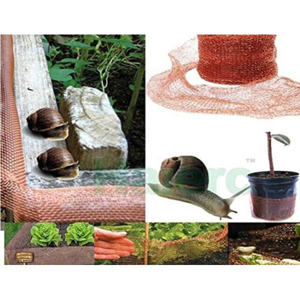99.9% Copper Knitted Mesh Corrugate Roll Stainless Steel For Protecting Garden Plants