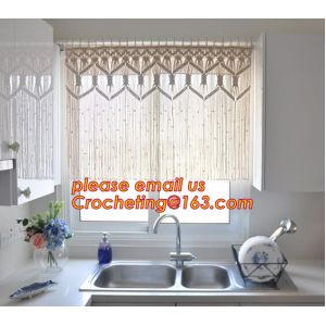 MACRAME FOLDABLE SCREEN, MACRAME WALL HANGING, MACRAME WALL HANGING, MACRAME