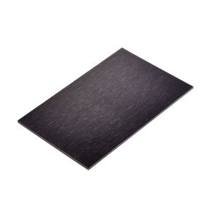China Brushed Aluminum Composite Panel 2440mm Length Waterproof Surface wholesale