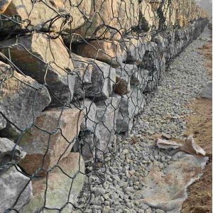 China Anti Rust Hot Dipped Galvanized Gabion Basket 1x1x1m 3x1x1m wholesale