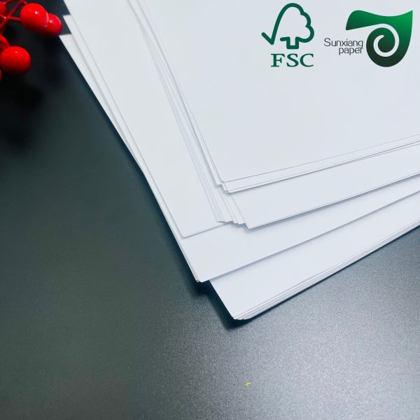 FSC 80gsm Super White Offset Paper Sheets With Excellent Printing Performance
