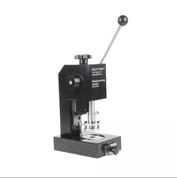 CR2032 Coin Cell Assembly Machine Manual Disc Cutter For Battery Research