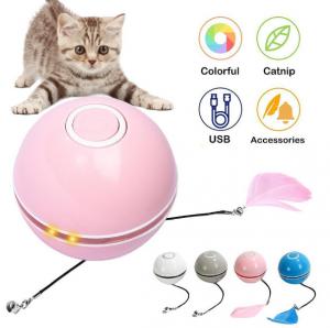 China Interactive USB Charging Electronic Cat Ball Interactive Cat Toys Balls wholesale
