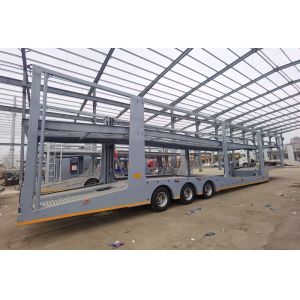Vehicle Transport Customizable Dual-Axle 6-8 Car Carrier Trailer with Wabco Relay Valve