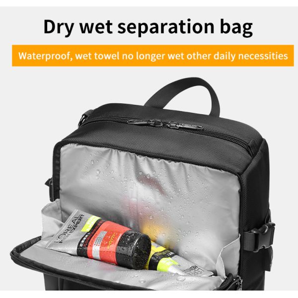 Multifunctional Waterproof Business Backpack Accept Customizable Logo