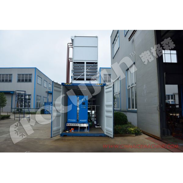 Condition PLC Controlled Water Chiller with Accurate Temperature Control and COP 3.5KW