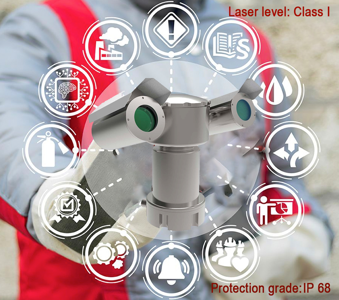 150m Explosion Proof Rmld Leak Detection Zetron P20