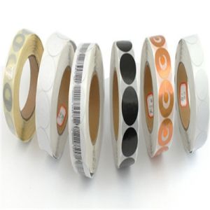 Customized 58KHz High sensitivity Black soft EAS Labels 45 * 10.8mm