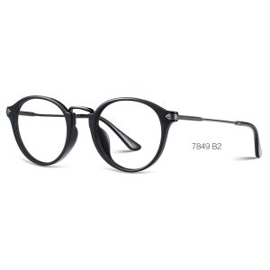China Big Round Eye Frames Flexible Eyeglass Frames , Modern Unisex Eyewear wholesale