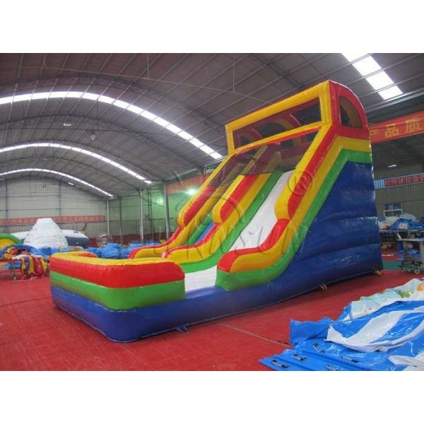Standard Toddler Inflatable Slide For Large Playgrounds / Amusement Park