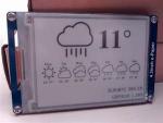 250X122 4.2 Inch Esl E Ink Display Epaper Screen for display COG TFT 131DPI