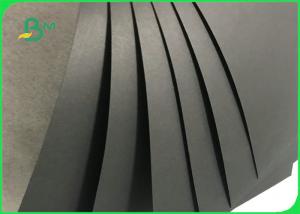China 31 * 43inch 250gsm 300gsm 350gsm Black Paper Board For Wedding Invitation Card wholesale