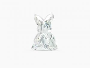 China Animal shape Diamonds colorless Lab Made Diamonds CVD Synthetic Diamonds lab created on sale