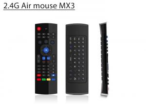 China MX3-A Standard version  6-Axis Gyro 2.4G Wireless Air Mouse QWERTY Keyboard Motion-Sensing Remote Control on sale