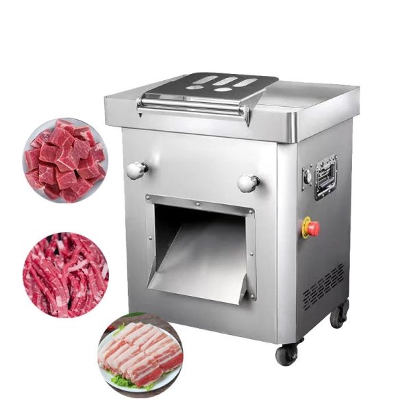 Commercial High Power Electric Meat Slicer Machine Chicken Shredding Slicing