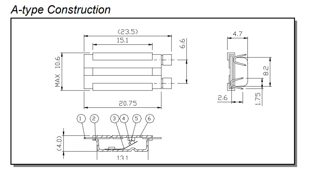 17AM Bimetal Thermal Switch