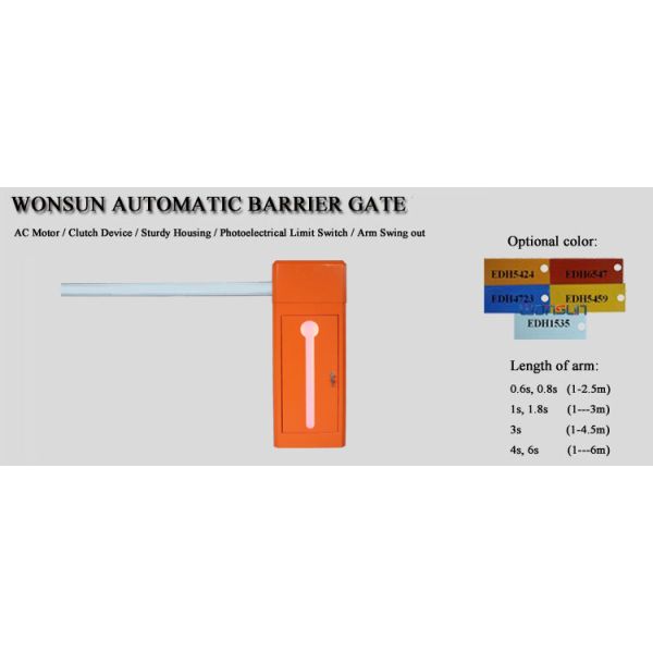 Automated Motorised Boom Gate Vehicle Barrier Gate Automatic Parking Barrier