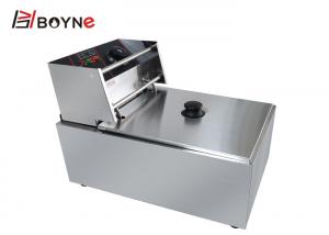 China 8L Oil Tank Stainless Steel Fryer For Fried Snack Fried Chicken Equipment on sale
