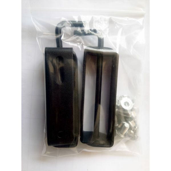 Silver Zinc Plated Swivel Bed Frame Hinge Bracket for Metal Headboard Hooks Conversion