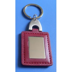 China Multi - function personalized emboss leather / PU / PVC keychains wholesale