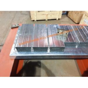 Decking Sheet Metal Roll Former High Precision Hydraulic Cutting