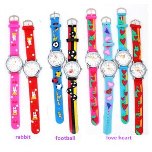 Multipattern Quartz Kids Watch 14mm Thickness OEM Available