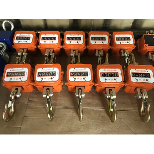 Digital Crane Scale Heavy Duty Electronic Hanging Scale 1-5 Ton