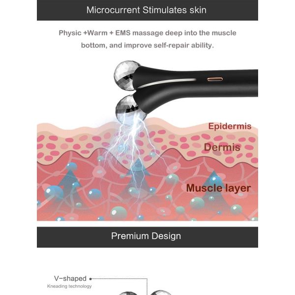 EMS Warm & Cold Eyes Roller Massager product image