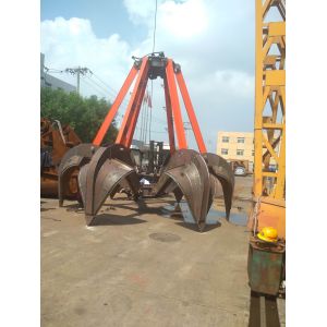 China Double Rope Crane Grapple Attachment Used In Docks Steel Mills wholesale