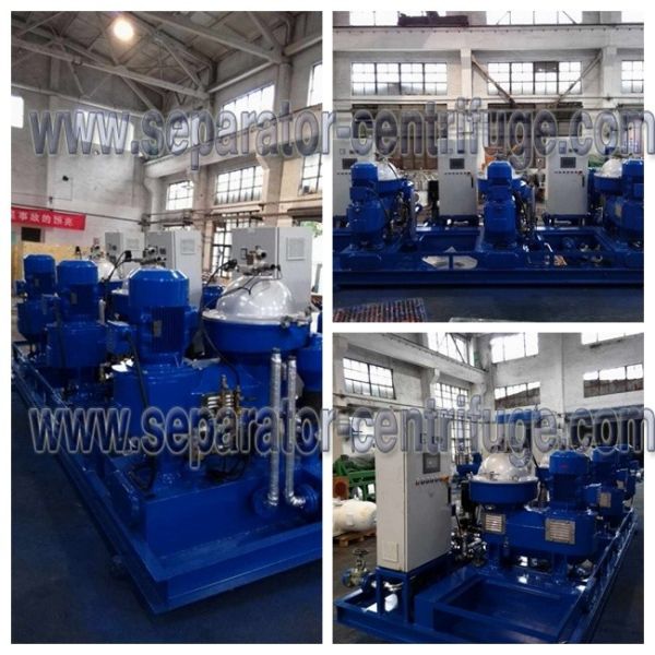 Partial Discharge Disc Stack Centrifuges of Power Station Diesel Oil Separator System