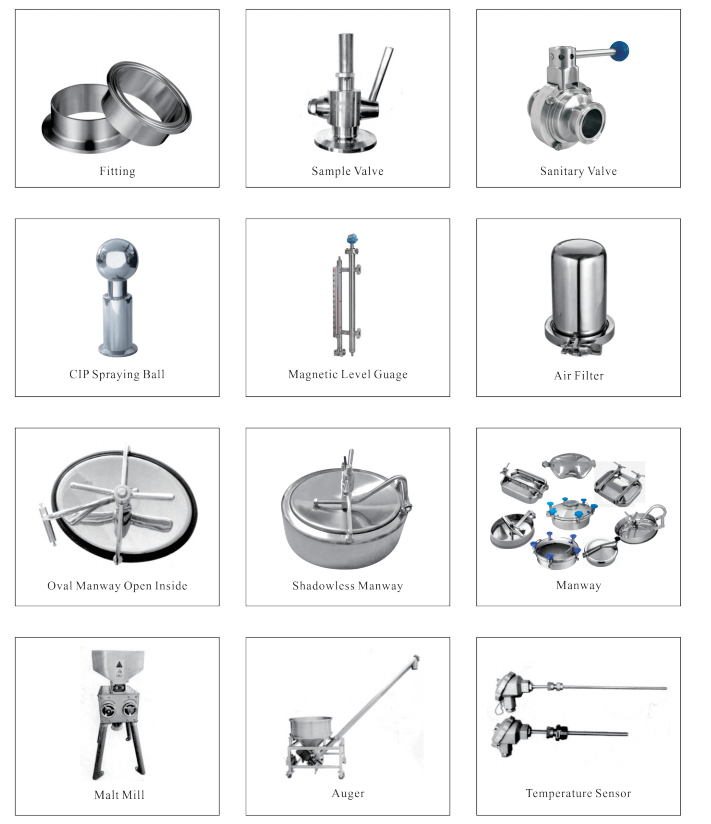 2000L Stainless Steel 304 Cold Liquor Tank Dimple Plate Jacket For Brewing System