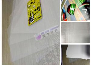 China PC Films Suitable for Laser Engraving PC Plastic Sheet For PC Card Production on sale