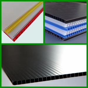 China ESD PP Hollow Sheet ESD PP Corrugated Sheet Waterproof PP Correx Corrugated on sale