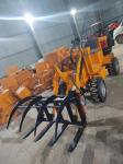 Four Wheel Drive Mini Tractor Loader Mini Skid Loader Front End Loader Small