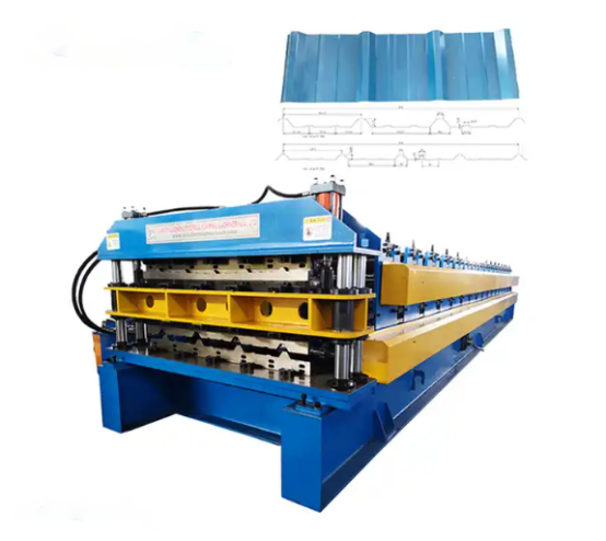Longer Machine Life Clutch Device Double Layer Roof Roll Forming Machine