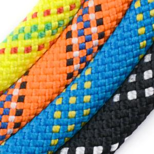 Double twisted climbing rope